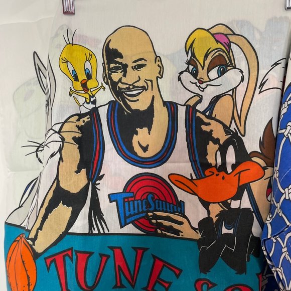 SPACE JAM Tune Squad Monstars Vintage Pillowcase TM Warner Bros 1996 original Ma - Picture 9 of 10